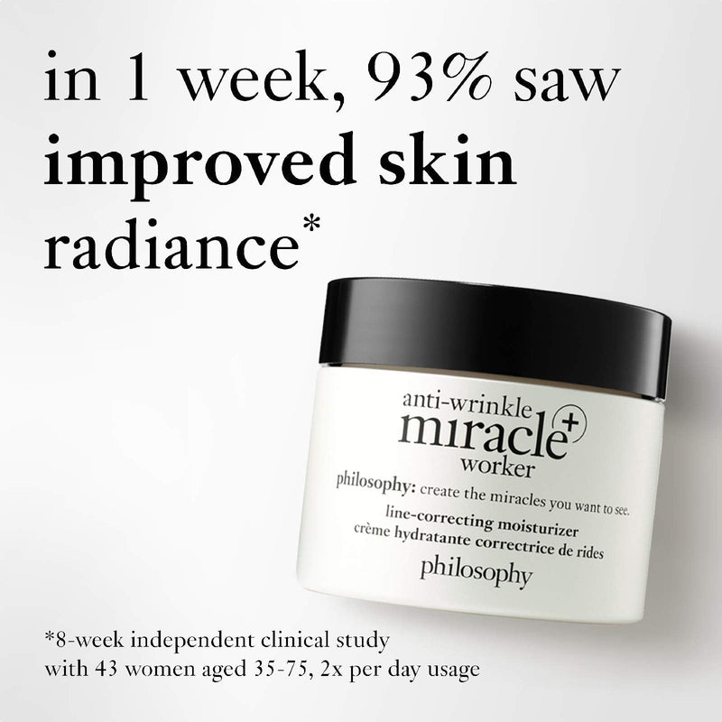 [Australia] - philosophy anti-wrinkle miracle worker day cream 60ml | moisturiser with retinol 