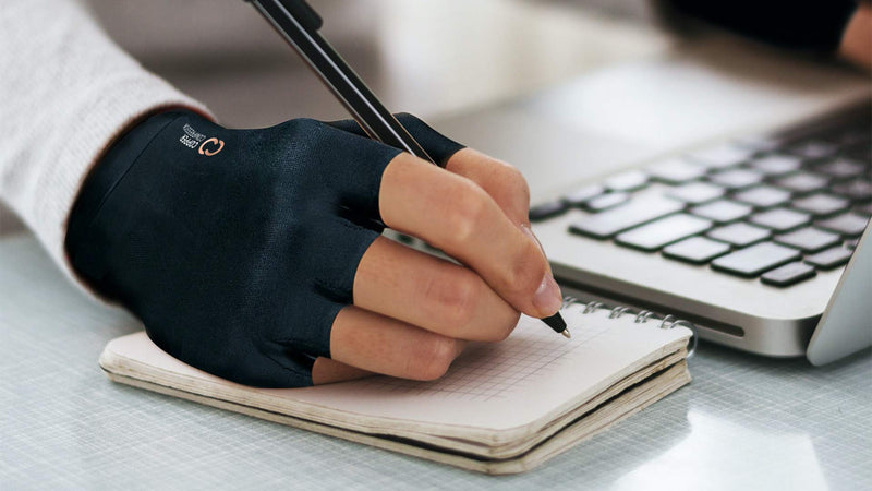 [Australia] - Copper Compression Arthritis Gloves - Best Copper Infused Fingerless Glove for Carpal Tunnel, RSI, Rheumatoid , Tendonitis, Hand Pain, Computer Typing, Support for Hands. Fit for Women & Men - 1 Pair - Medium Medium (1 Pair) 