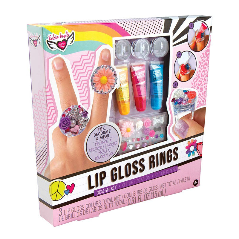 [Australia] - Fashion Angels Fashion Angels Lip Gloss Rings, 0.51 Fl Ounce 