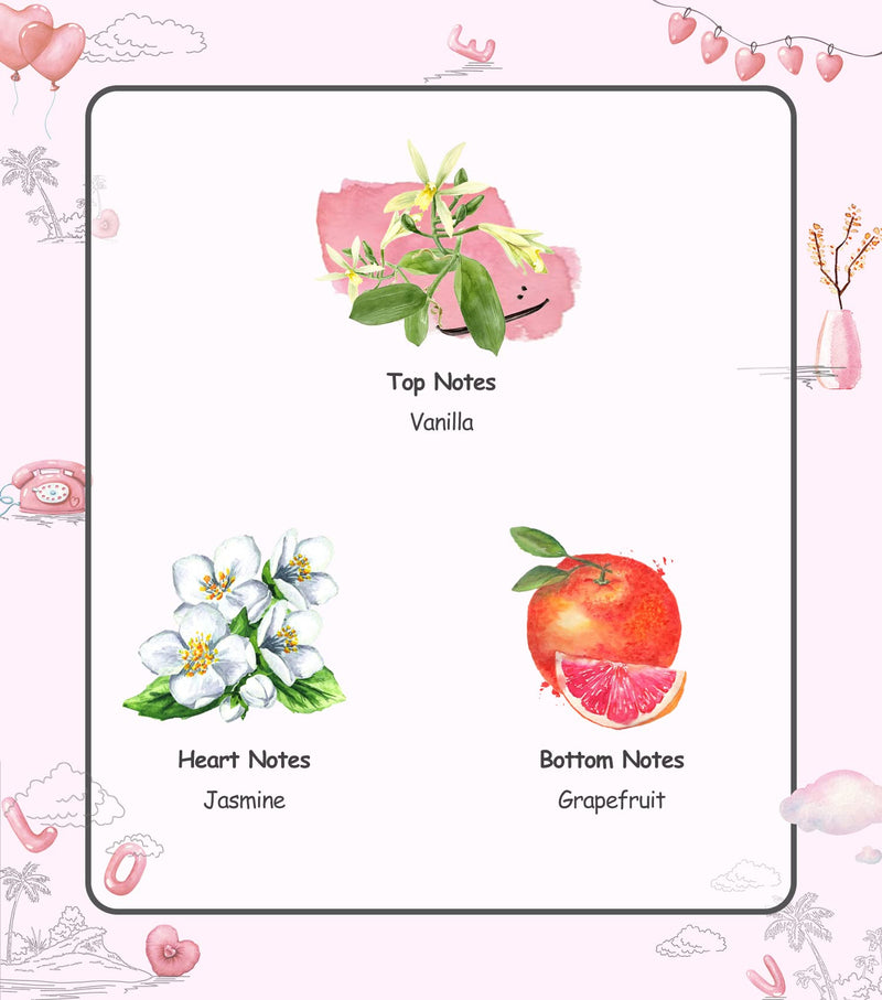 [Australia] - Candles Gifts for Women | Scented Candles Gift Set for Anxiety | 3 Scented Filled Votive Candles | Relaxation Gifts for Women (Pink Season Collection) Pink 