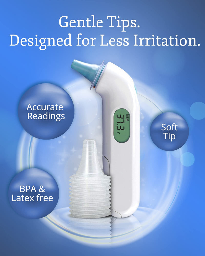[Australia] - 400 Pack of Ear Thermometer Disposable Covers (Universal Fit - Medical Grade) Compatible with All Braun Thermoscan & Phillips Ear Thermometers - Bulk Refill Pack of 400 
