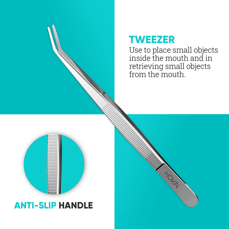 [Australia] - HOKIN Plaque Remover Dental Care Kit Teeth Cleaning Tool Dental Care Kit Tooth Filling Repair Set Stainless Steel Dental Tools for Men Women Kids and Pet Care (5) 