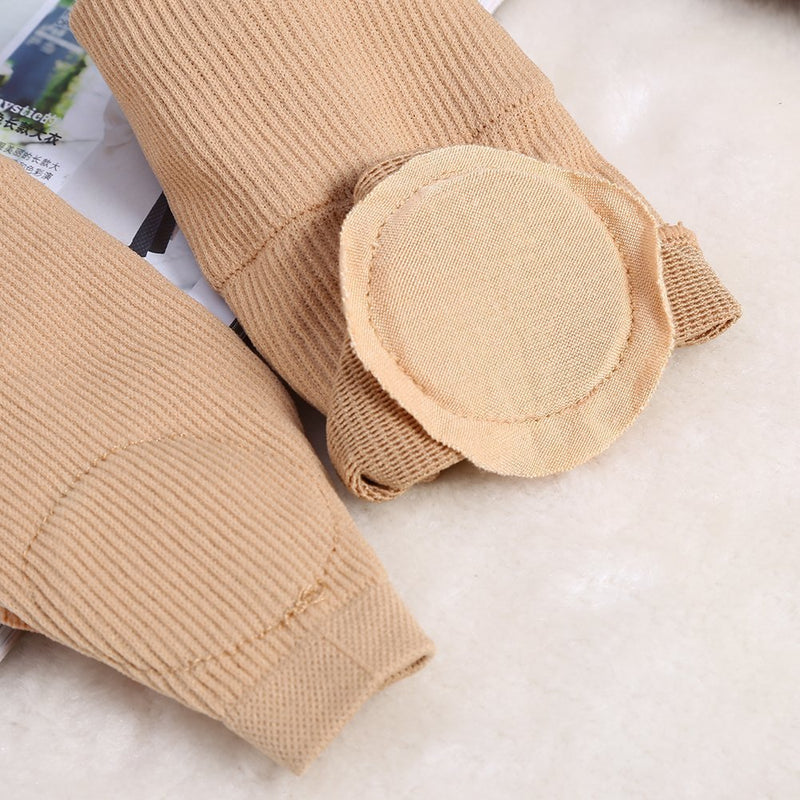 [Australia] - Gel Compression Gloves, 2 Pair Orthese Elastique Main Silicone Thumb Brace Artist Wrist Support Gloves Gel Silicone Hand Wrist Support Brace thumb wrist compression gloves Ideal Hand Wrist Support 