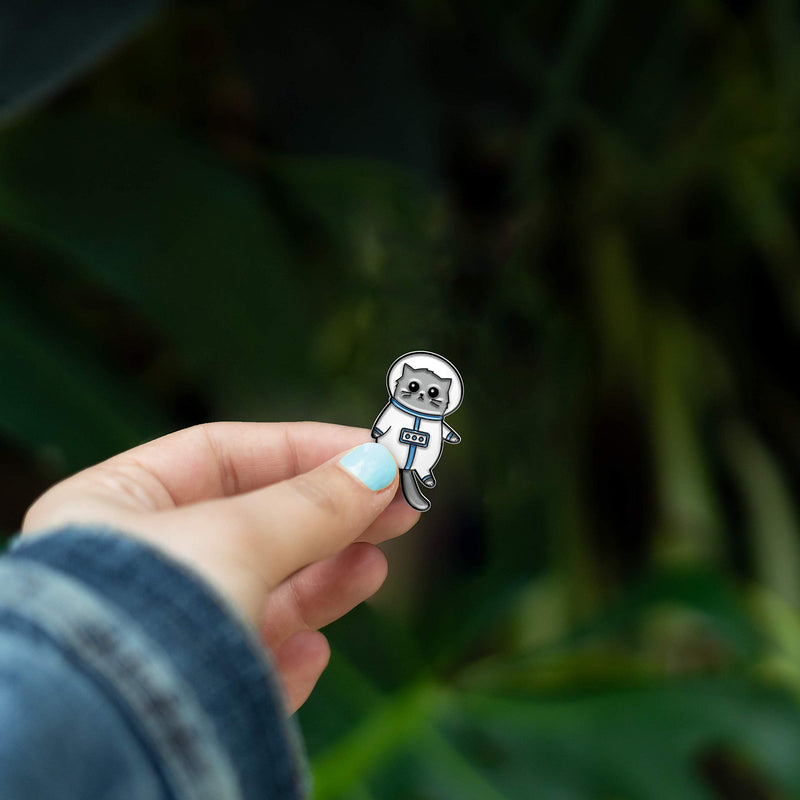 [Australia] - 7 Cute Pins for Kids - Enamel Pins for Backpacks Cute Pins for Jackets Enamel Pin Set for Bookbags Dinosaur Lapel Pin & Other Animal Enamel Pins Included (Set 8) 