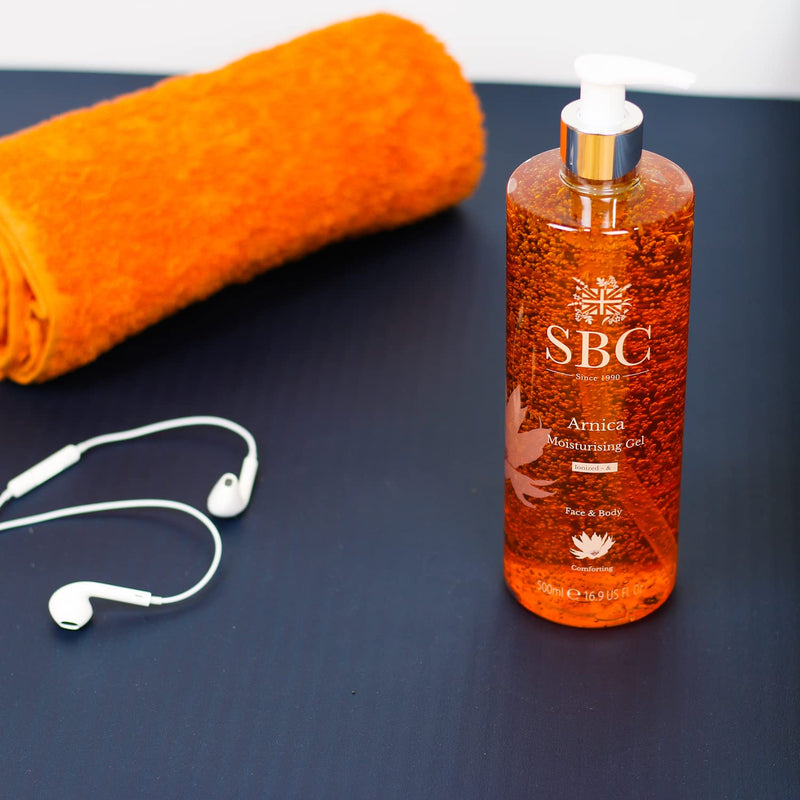[Australia] - SBC Skincare Arnica Moisturising Skincare Gel - 300ml | Arnica Montana Gel | Award Winning Arnica Gel | Arnica Gel for The Family | Sport, Muscle Relief Gel 300 ml (Pack of 1) 