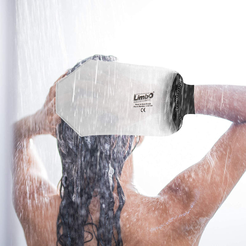 [Australia] - LimbO Waterproof Protectors Dressing Cover, Adult Hand Shower Cover MITT, 22 to 25 cm Forearm Circumference Cast circumference of 33 cm max Protector 