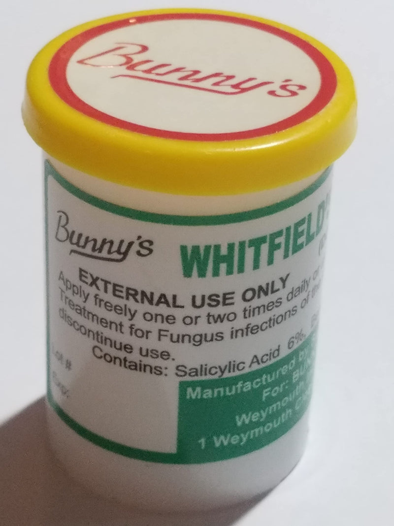[Australia] - Bunny's Jamaican Whitfield's Ointment 28g, Double Strength, Treatment for Fungus Infection of The Skin, White, 0.98 Ounce (Pack of 1) 