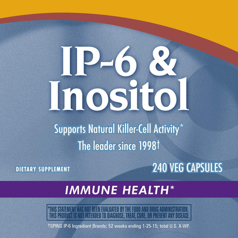 [Australia] - Nature's Way Cell Forté IP-6 & Inositol Supplement, Gluten-Free, Vegan, 240 Capsules 