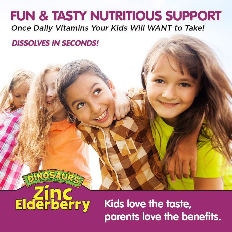 [Australia] - Kal 5 Mg Berry Zinc Elderberry Tablets, 90 Count 