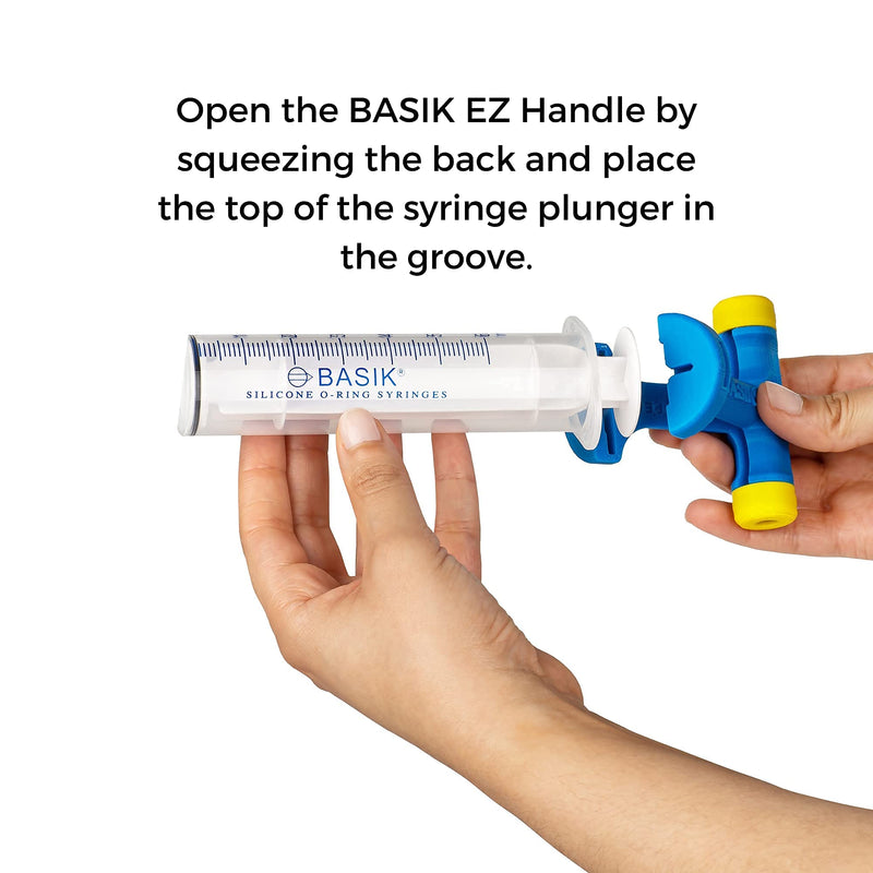 [Australia] - UrnConcern The BASIK EZ Handle Adds Comfort and Control to Any BASIK Product. This Bundle is for A Large/XL Handle and 5 Luer Lock Reusable O Rings 