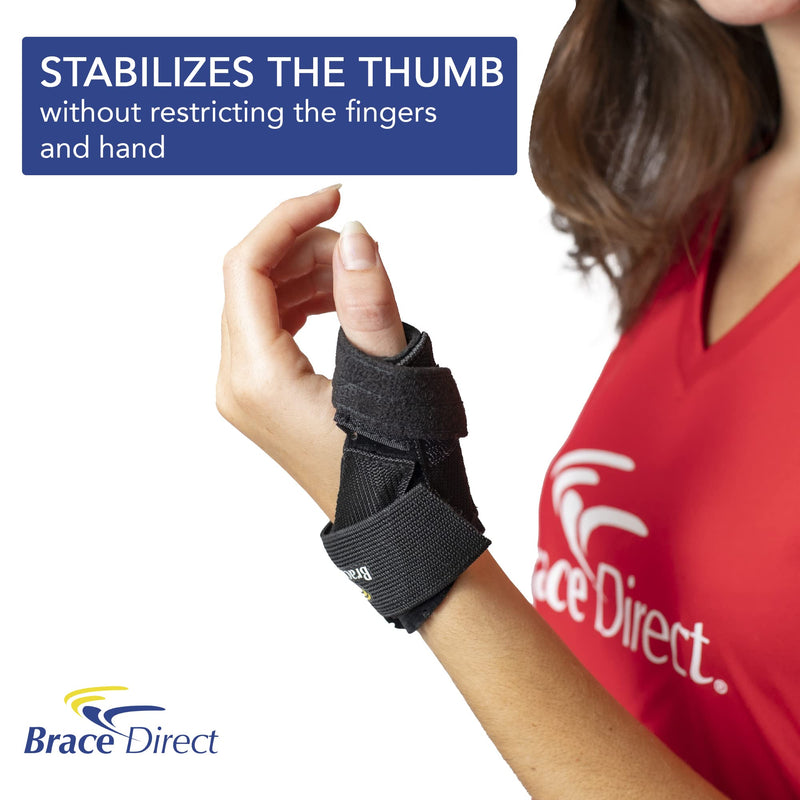 [Australia] - Mini Thumb Spica for Arthritis & DeQuervain Tenosynovitis Treatment-Stabilize CMC, MCP Joints Carpal Tunnel, Sprains, & Trigger Pain Relief by Brace Direct L 