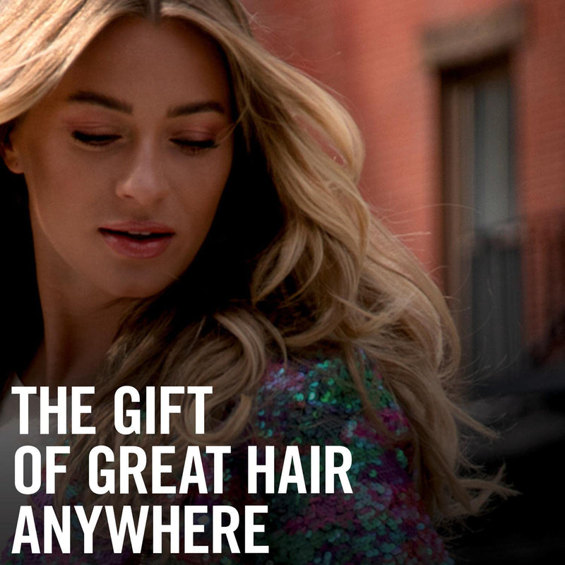 [Australia] - Tresemme Perfect Hair On-The-Go including Freeze Hold Hairspray with a small faux croc black wash bag Festive Gift Set for Women 4 piece 