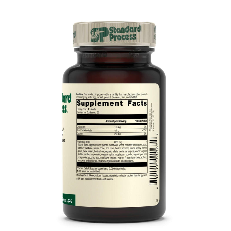 [Australia] - Standard Process Cyrofood - Whole Food Digestion, Digestive Health and Wellbeing with Shiitake, Reishi Mushroom Powder, Ascorbic Acid, Oat Flour, Wheat Germ, and More - 360 Tablets 