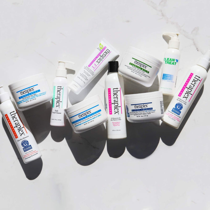 [Australia] - Theraplex Eczema Therapy (6 oz) - Moisturizing Skin Protectant with Natural Colloidal Oatmeal, Noncomedogenic, and Hypoallergenic, Fragrance-Free - National Eczema Association Seal of Approval 