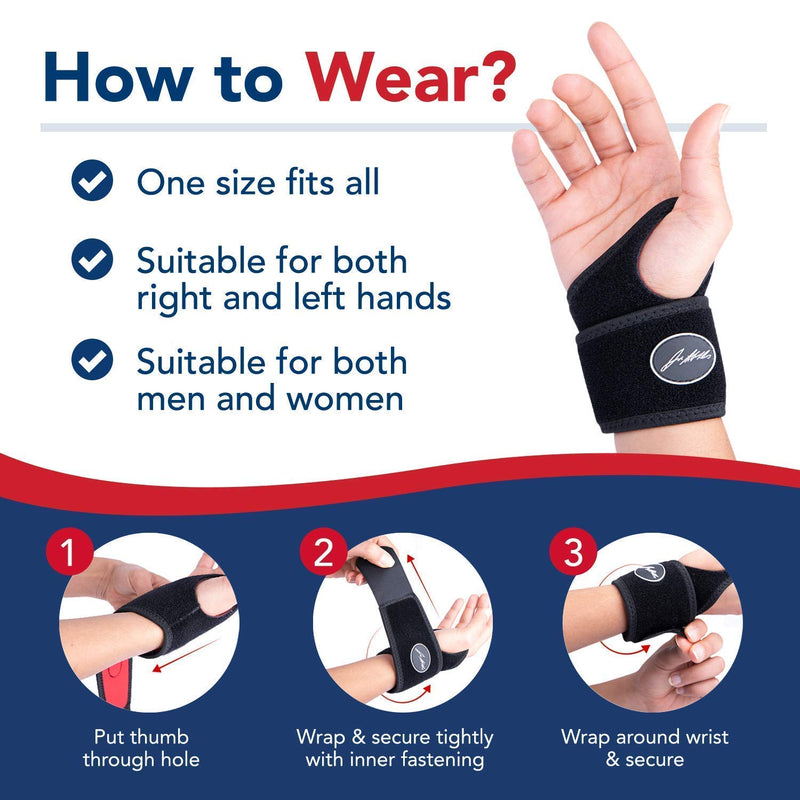 [Australia] - Bundle: Heat Therapy Arthritis Gloves (1 Pair, Pink) + Copper Lined Wrist Support (Single) 