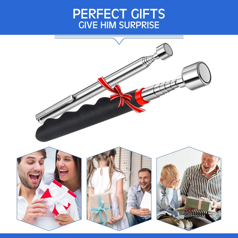 [Australia] - Telescoping Magnet Pick up Tools Include 20 lb Magnetic Tool and 3 lb Telescoping Magnet Stick Gadget for Hard to Reach Places Suitable for Birthday Father’s Day and Christmas (2) 2 