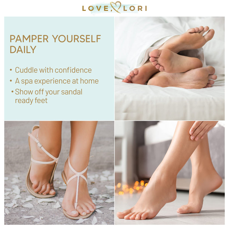 [Australia] - Foot Callus Remover Gel 6oz By Love, Lori - Callus Remover For Feet & Dead Skin Remover For Feet - Works With Foot Scrubber, Pumice Stone For Soft Feet - Professional Pedicure Results At Home 