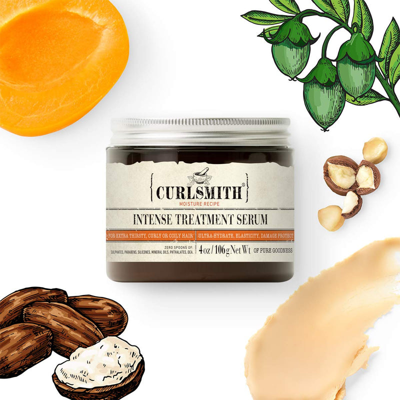 [Australia] - Curlsmith - Intense Treatment Serum - Vegan Hair Butter for Curly and Coily Hair (115g) 
