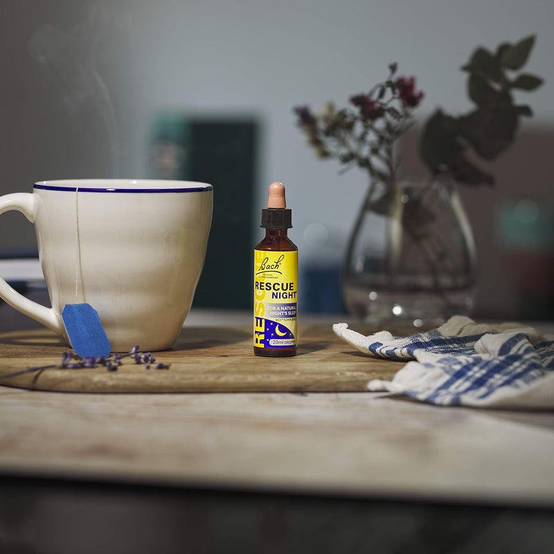 [Australia] - Nelsons Rescue Sleep Drops, Natural Night Support, 20 ml Flower Essence Night Dropper, Alcohol Free, Emotional Aid & Comforting Sleep Night Dropper (20 ml) 