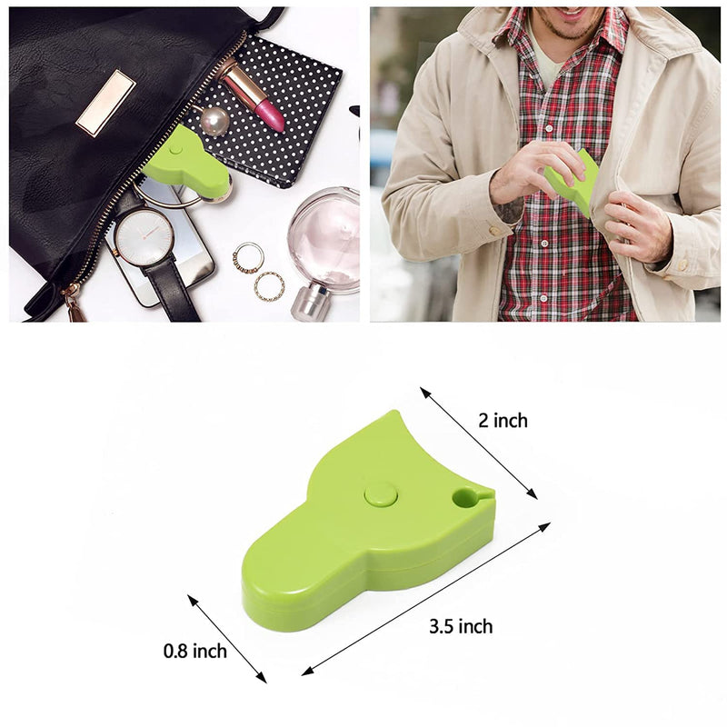 [Australia] - Body Tape Measure, 4Pcs Measuring Tape for Body 60 Inch(150cm), Retractable Soft Body Measurement Tape for Weight Loss, Fitness, Tailoring, Sewing, Crafting Clothes, Black+ Green black+green 