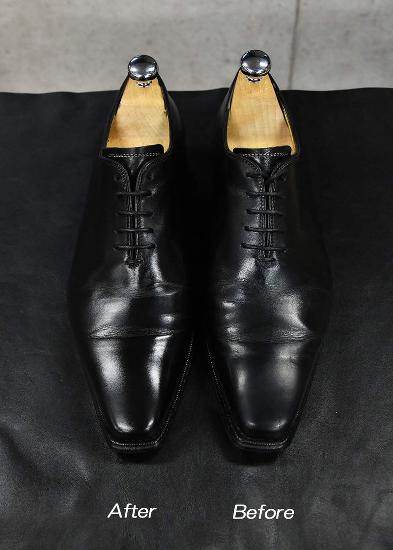 [Australia] - Saphir Medaille d’Or Pommadier Natural Cream Leather Shoe Polish Black 