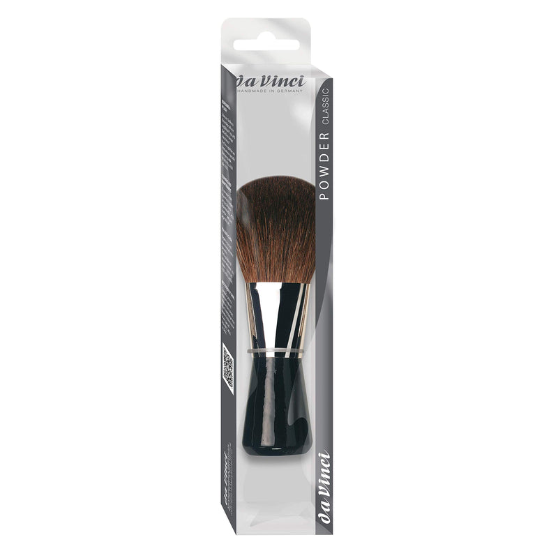 [Australia] - da Vinci Cosmetics Series 9523 Classic Powder Brush, Oval Natural Hair with Short Freestanding Handle, 56.4 Gram 