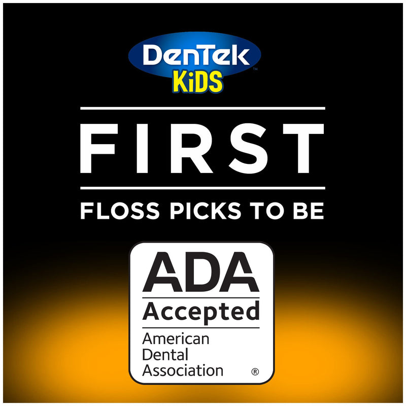 [Australia] - DenTek Kids Fun Flossers, Wild Fruit, 90 Count 90 Count (Pack of 1) 