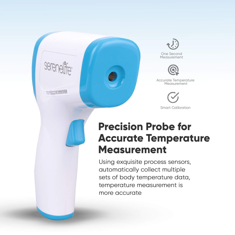 [Australia] - Infrared Digital Professional Thermometer, Non-Contact Touchless Forehead Thermometer for Adults and Kids, Accurate Instant Readings with Fever Alarm, Memory Recall and 3 in 1 Digital LCD Display 