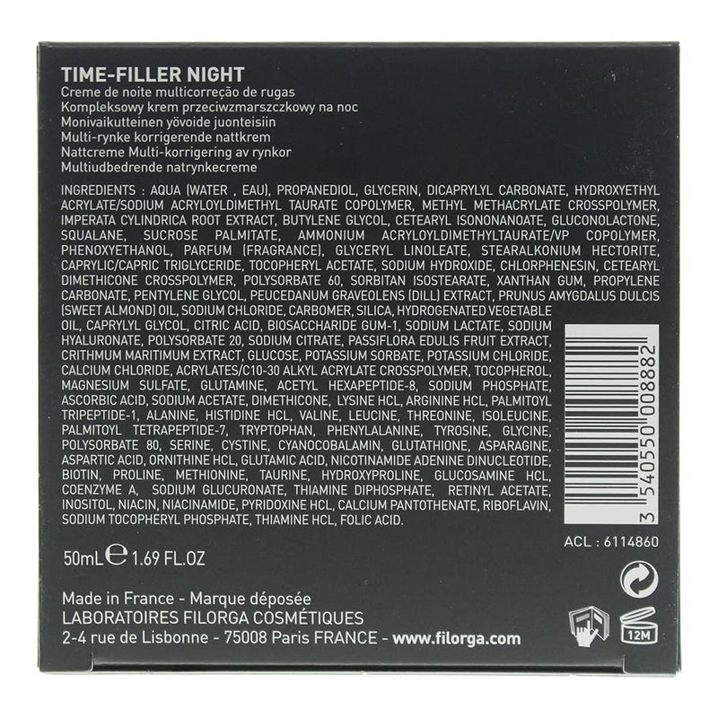 [Australia] - Filorga Time-Filler Multi-Correction Wrinkles Night Cream 50Ml, Pack of 1 