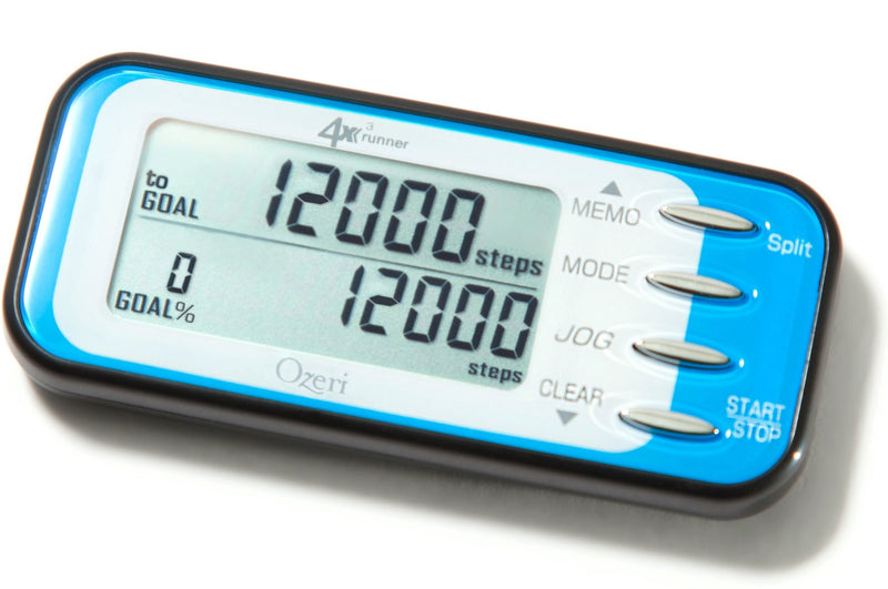 [Australia] - Ozeri 4x3runner Pocket 3D Pedometer and Activity Tracker with Dual Walking & Running Mode Technology 