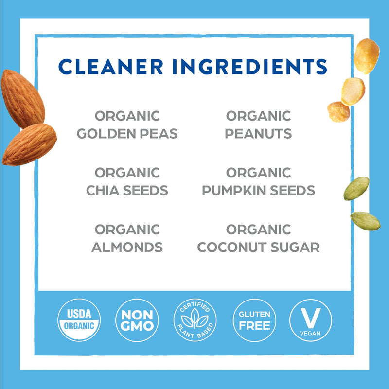 [Australia] - Orgain Simple Organic Vegan Protein Powder, Vanilla - 20g of Plant Based Protein, Made with Fewer Ingredients and Without Dairy, Gluten and Stevia, Kosher, Non-GMO, 1.25 Lb (Packaging May Vary) 