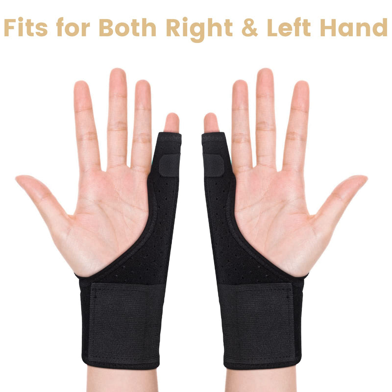 [Australia] - EDNYZAKRN Trigger Finger Splint, Pinky Finger Splints for Finger Pain Relief and Broken Fingers, Little Finger Brace Wrist Support for Carpal Tunnel Arthritis Tendonitis Large 