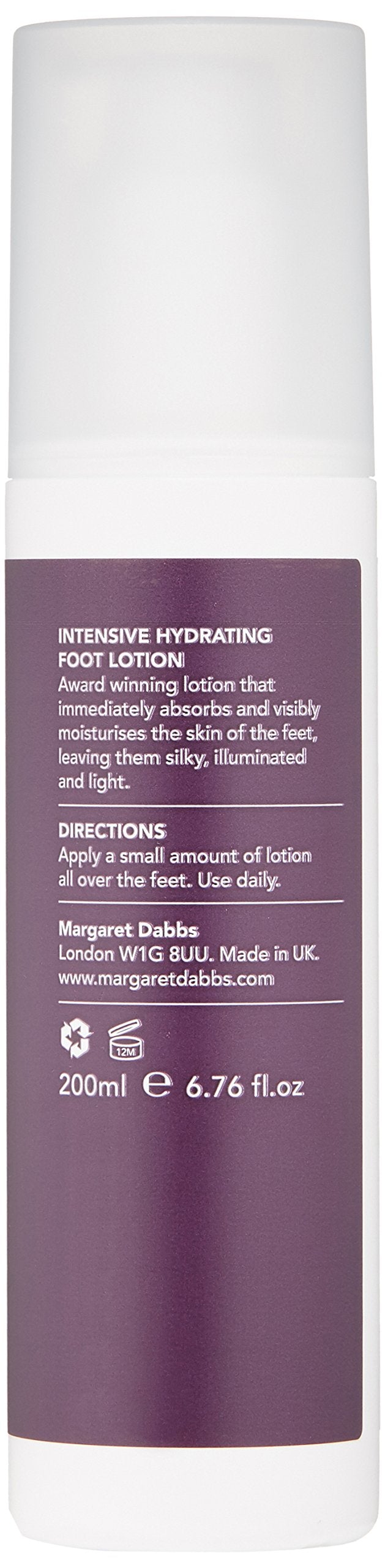 [Australia] - Margaret Dabbs Intensive Hydrating Foot Lotion - 200ml 