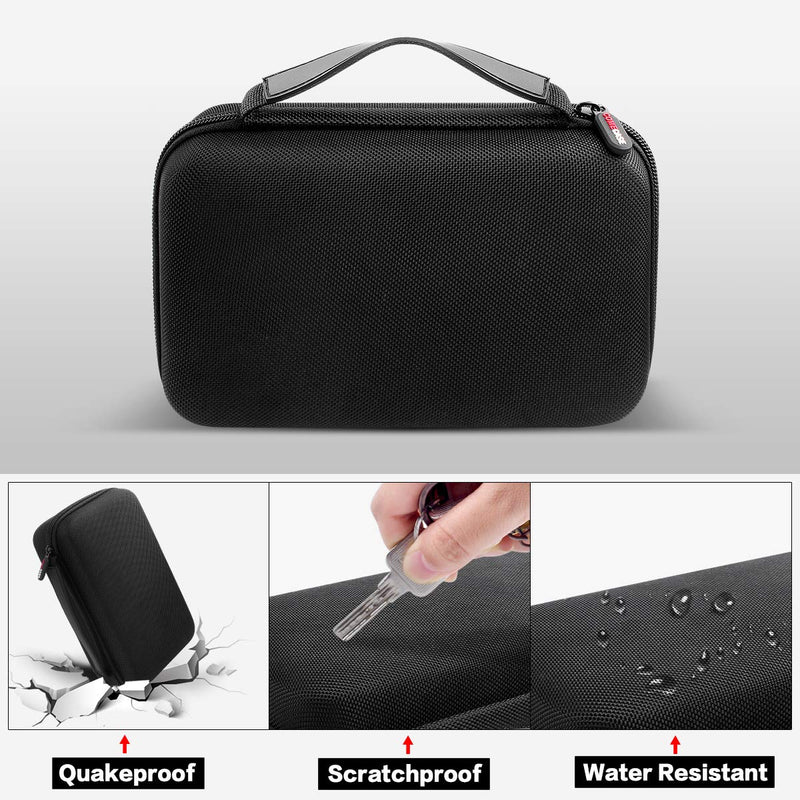 [Australia] - Case for Hatteker Hair Clipper Cordless, Beard Trimmer Organizer Storage for Men Hair Cutting Kit Precision Shaver, with Inner Net Bag for Grooming Kit.(Case Only) 