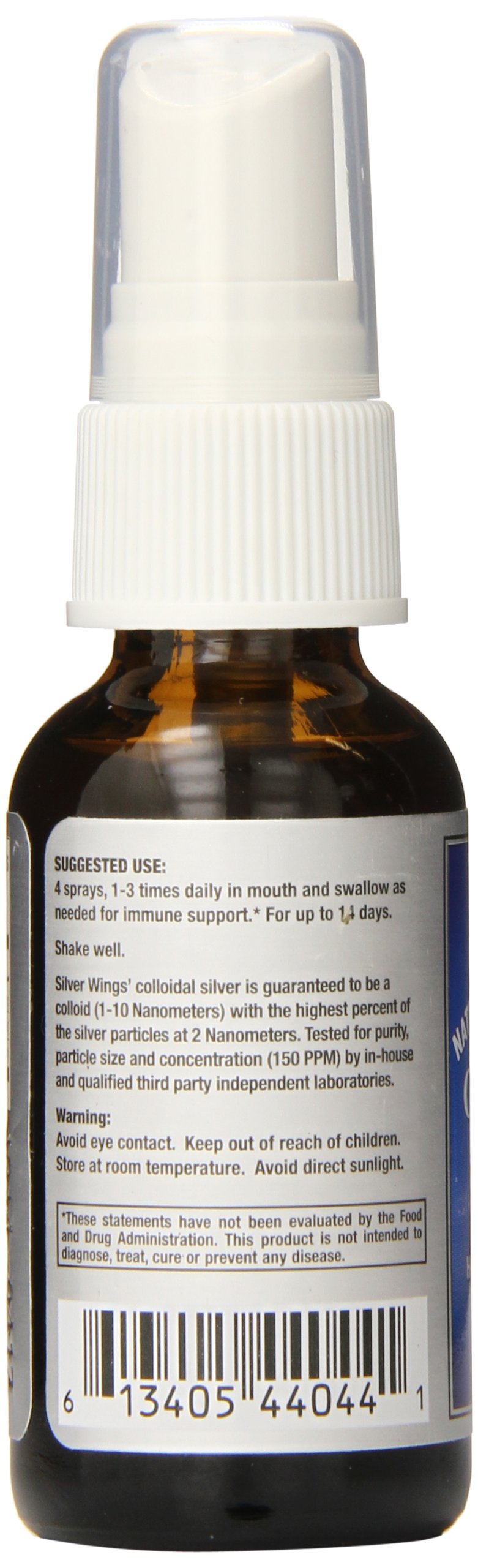 [Australia] - Natural Path Silver Wings Colloidal Silver Herbal Tincture Spray, 1 Fluid Ounce 