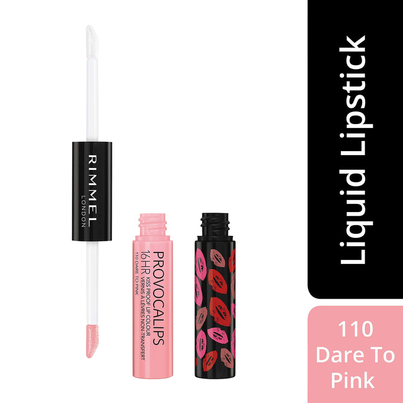 [Australia] - Rimmel London Provocalips 16Hr Kissproof Lip Colour, 11 Dare To Pink 110 Dare To Pink 