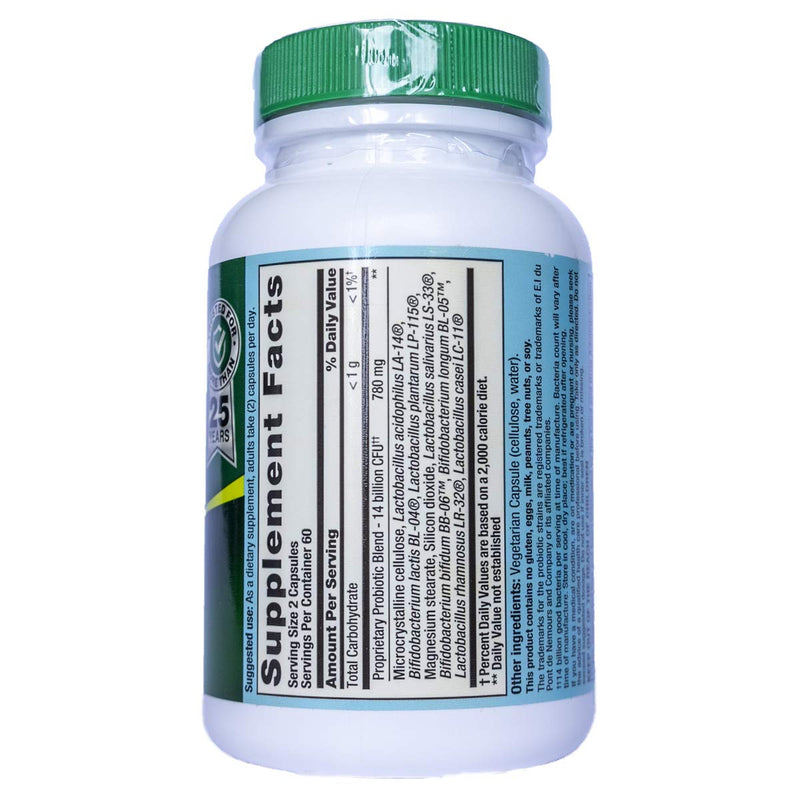[Australia] - Nutrition Now Pb8 Acidophilus Veg, 120 ct 