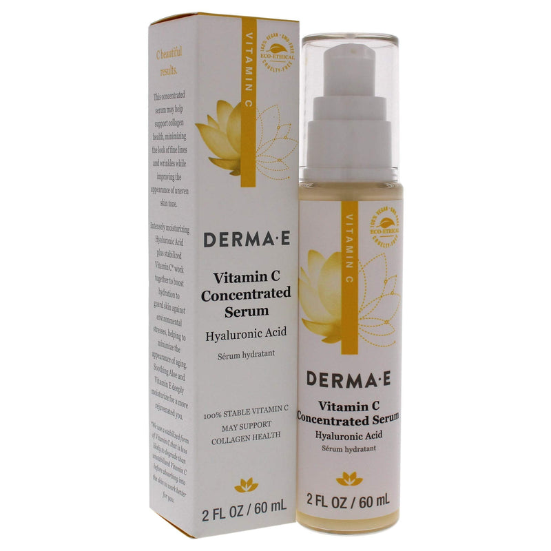 [Australia] - DERMA E Vitamin C Concentrated Serum with Hyaluronic Acid 2oz 