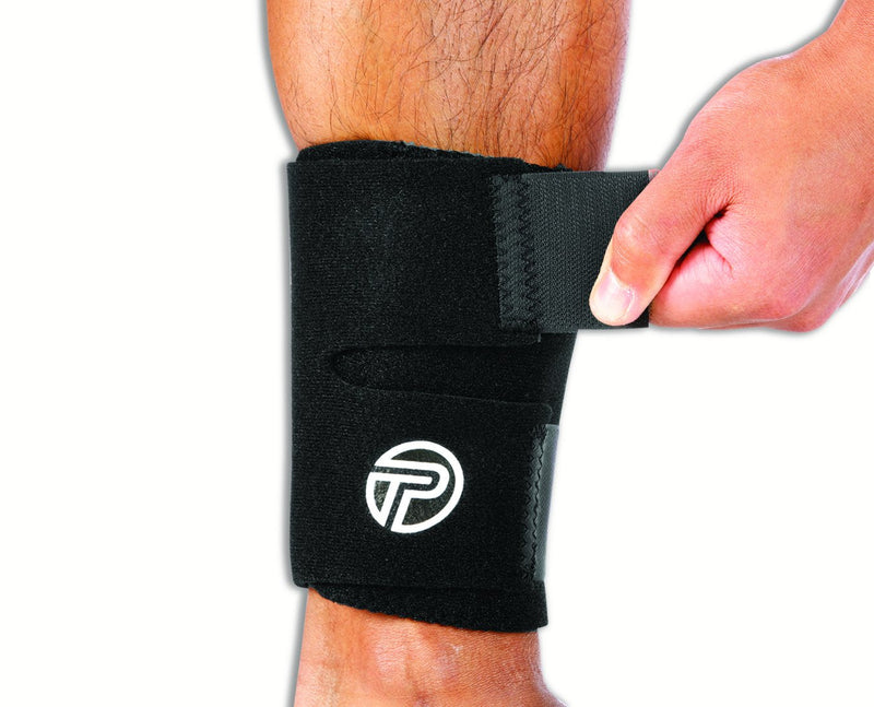 [Australia] - Pro-Tec Shin Splint Compression Wrap Black One Size Fits Most 