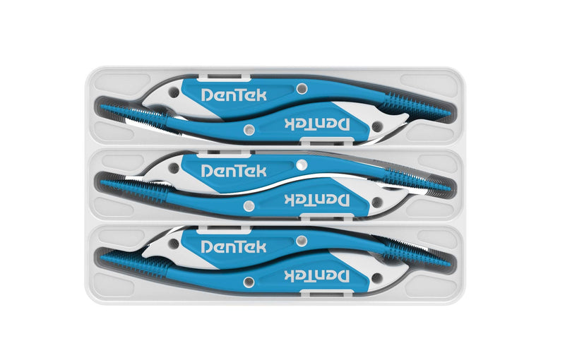 [Australia] - DenTek On-The-Go Ultimate Comfort Picks, Dual Action Interdental cleaners for cleaning between teeth 126 Picks 