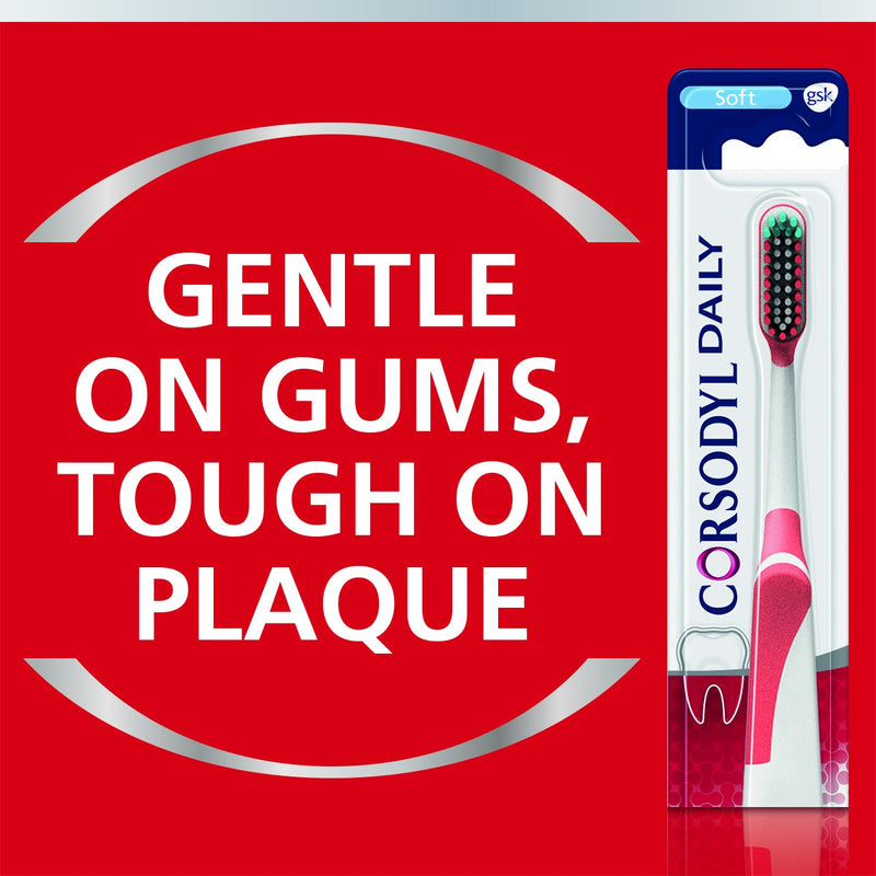 [Australia] - Corsodyl Ultra Clean Gum Care Toothpaste And Toothbrush Multipack, Regime Kit (3 x Ultra Clean Fluoride Toothpaste And 1 x Soft Bristles Toothbrush For Adults) Toothpaste and Toothbrush Kit 