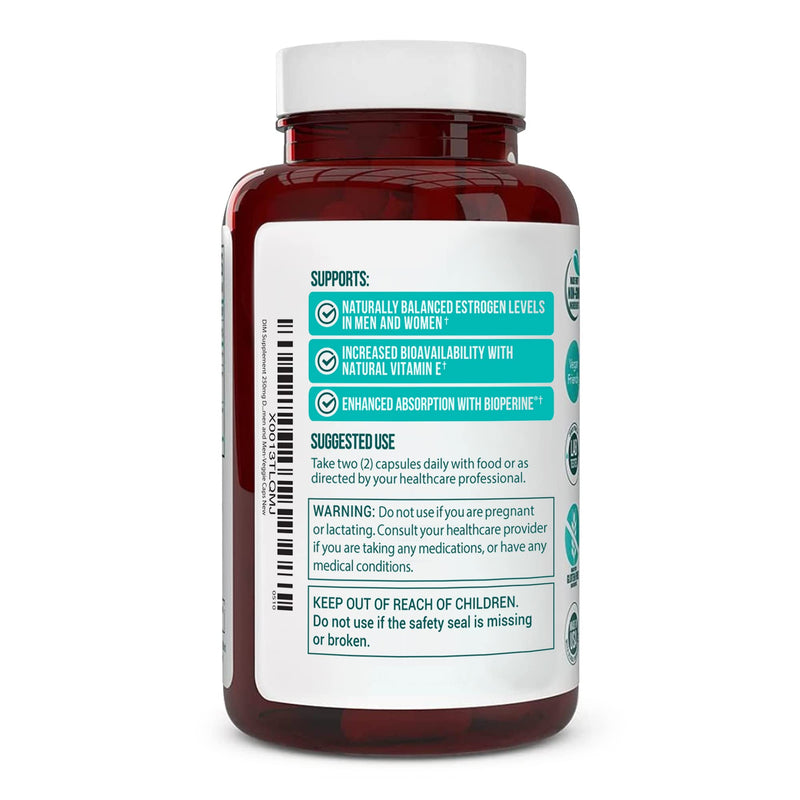 [Australia] - DIM Supplement 250mg (Diindolylmethane)-Plus Dong Quai, Natural Vitamin E & BioPerine - Supports Menopause Relief, PCOS Treatment & Hormonal Acne -Hormone Balance Support for Women and Men-Veggie Caps 