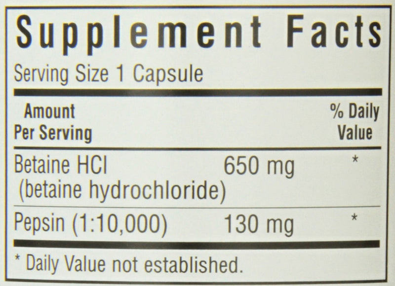 [Australia] - BlueBonnet Betaine HCI Plus Pepsin Vegetarian Capsules, 90 Count 