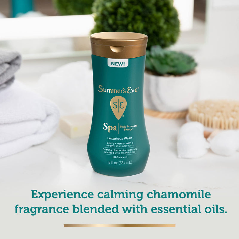 [Australia] - Summer's Eve Spa Daily Intimate Wash, Luxurious Cleansing Feminine Wash, 12oz 12 Fl Oz (Pack of 1) 