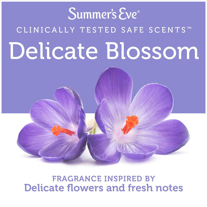[Australia] - Summer's Eve Cleansing Wash | Delicate Blossom | 15 Ounce | Pack of 1 | pH-Balanced, Dermatologist & Gynecologist Tested 15 Fl Oz (Pack of 1) 