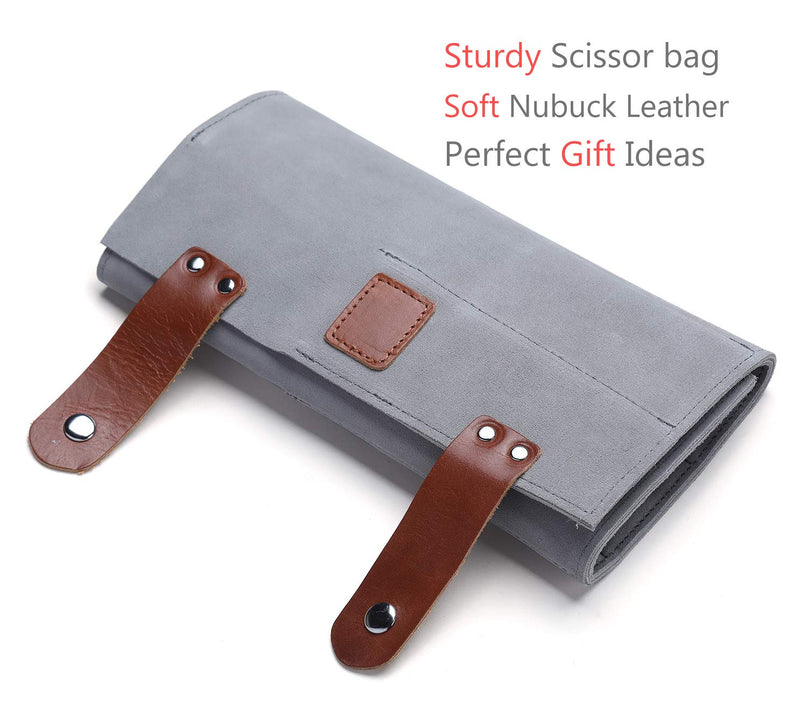 [Australia] - Hair Stylist Scissor Holder Pouch Cases for Hairdressers, Salon Hairdresser Tools Holster Bag -12 Pockets 