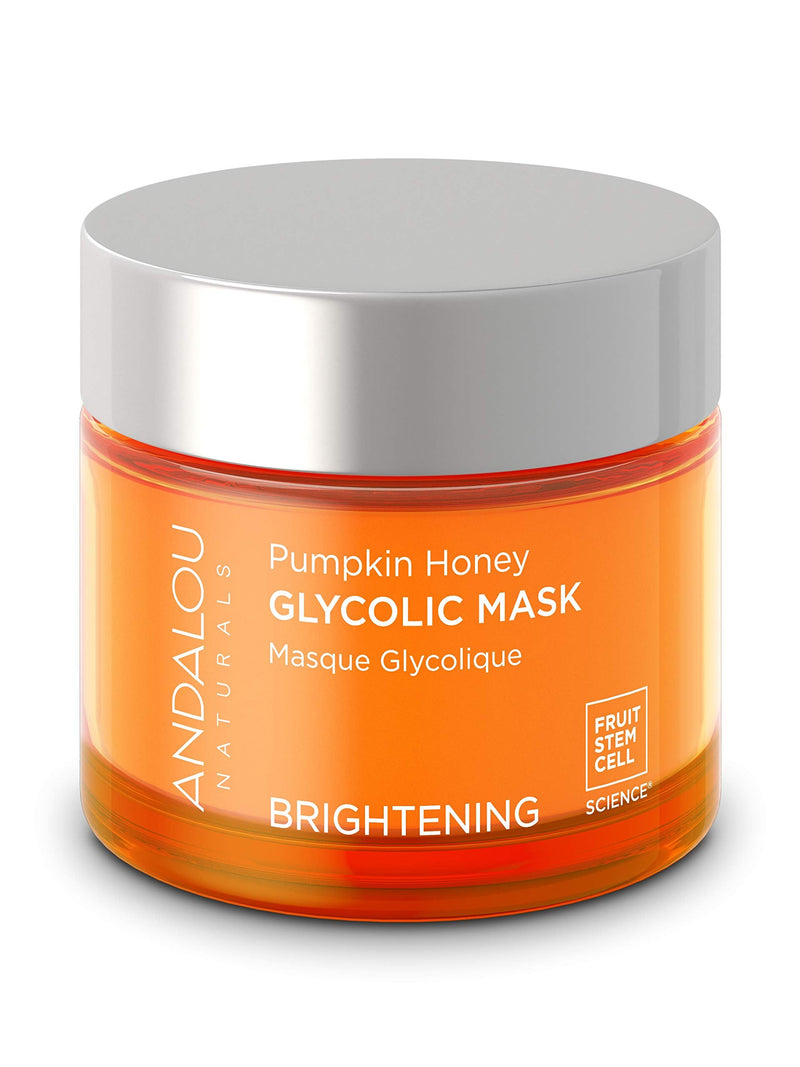 [Australia] - Andalou Naturals Brightening Mask, Pumpkin Honey Glycolic, 1.7 Ounce Pumpkin Honey Glycolic Exfoliating Mask 