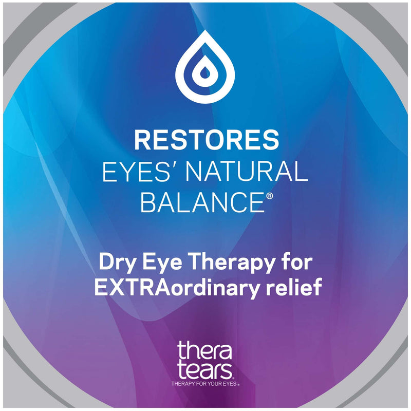 [Australia] - TheraTears Extra Dry Eye Therapy Lubricant Eye Drops for Dry Eyes, 0.5 fl oz, 2 Pack 