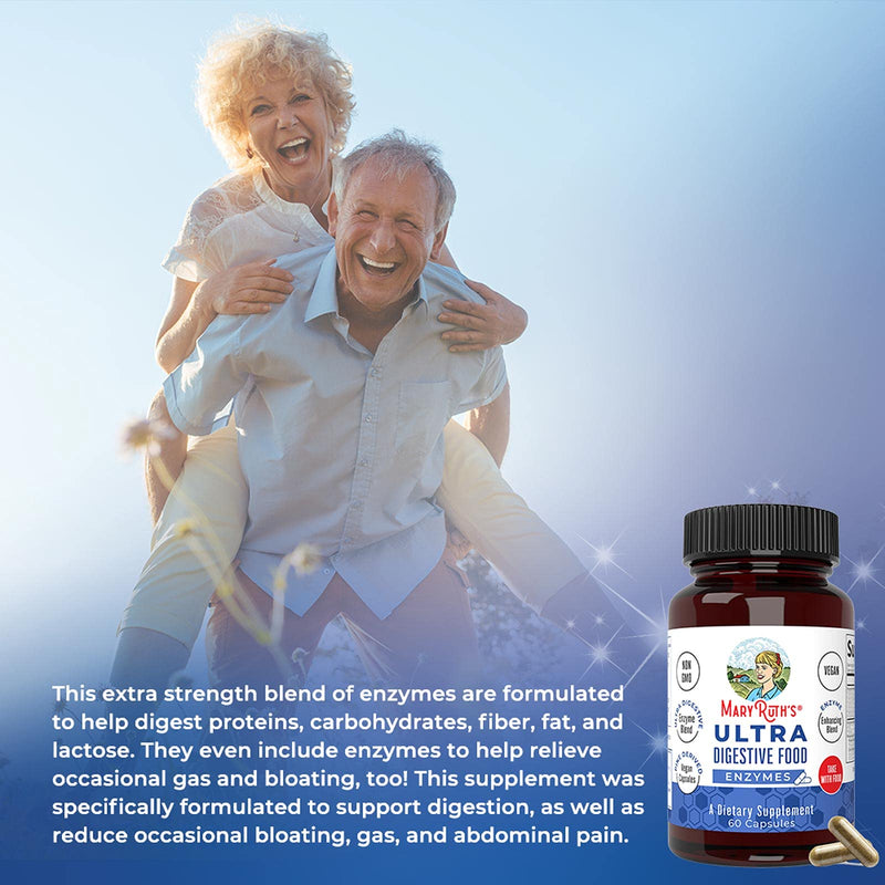 [Australia] - Digestive Enzymes for Gut Health | Up to 2 Month Supply | Enzymes for Digestion with Amylase, Lipase & Lactase | Digestive Enzyme Capsules for Immune Support | Vegan | Non-GMO | 60 Count 