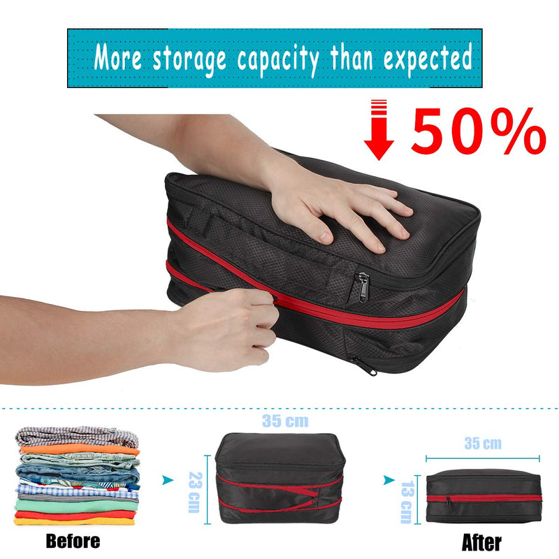 [Australia] - Tsun Waterproof Travel Storage Bag Travel Organizer Toiletry Packing Waterproof Compact Hanging Personal Care 